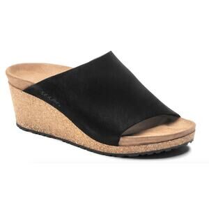 Birkenstock Black Wedge Sandals
